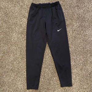 Nike dri fit black running joggers